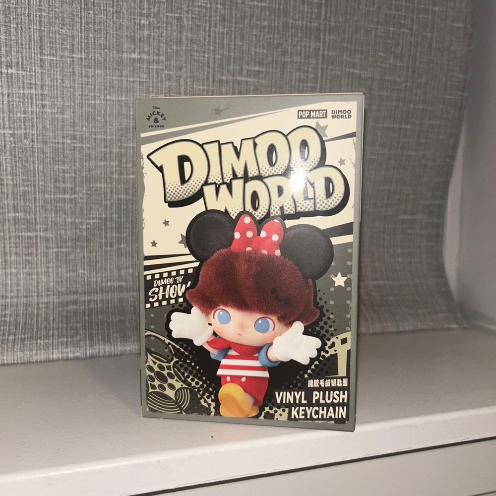 Dimoo World Vinyl Plush Keychain POP MART